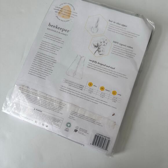 Burt's Bees Baby Bee Keeper Wearable Blanket - M - Picture 3 of 5